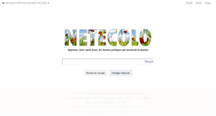 Desktop Screenshot of netecolo.com